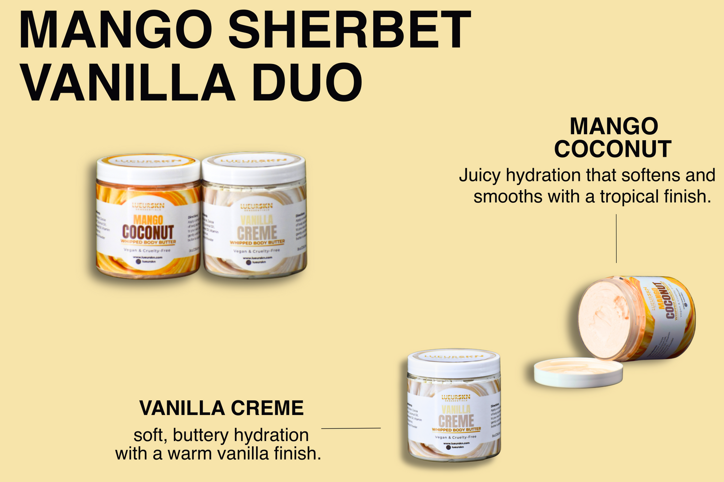 Mango Vanilla Sherbert Bundle