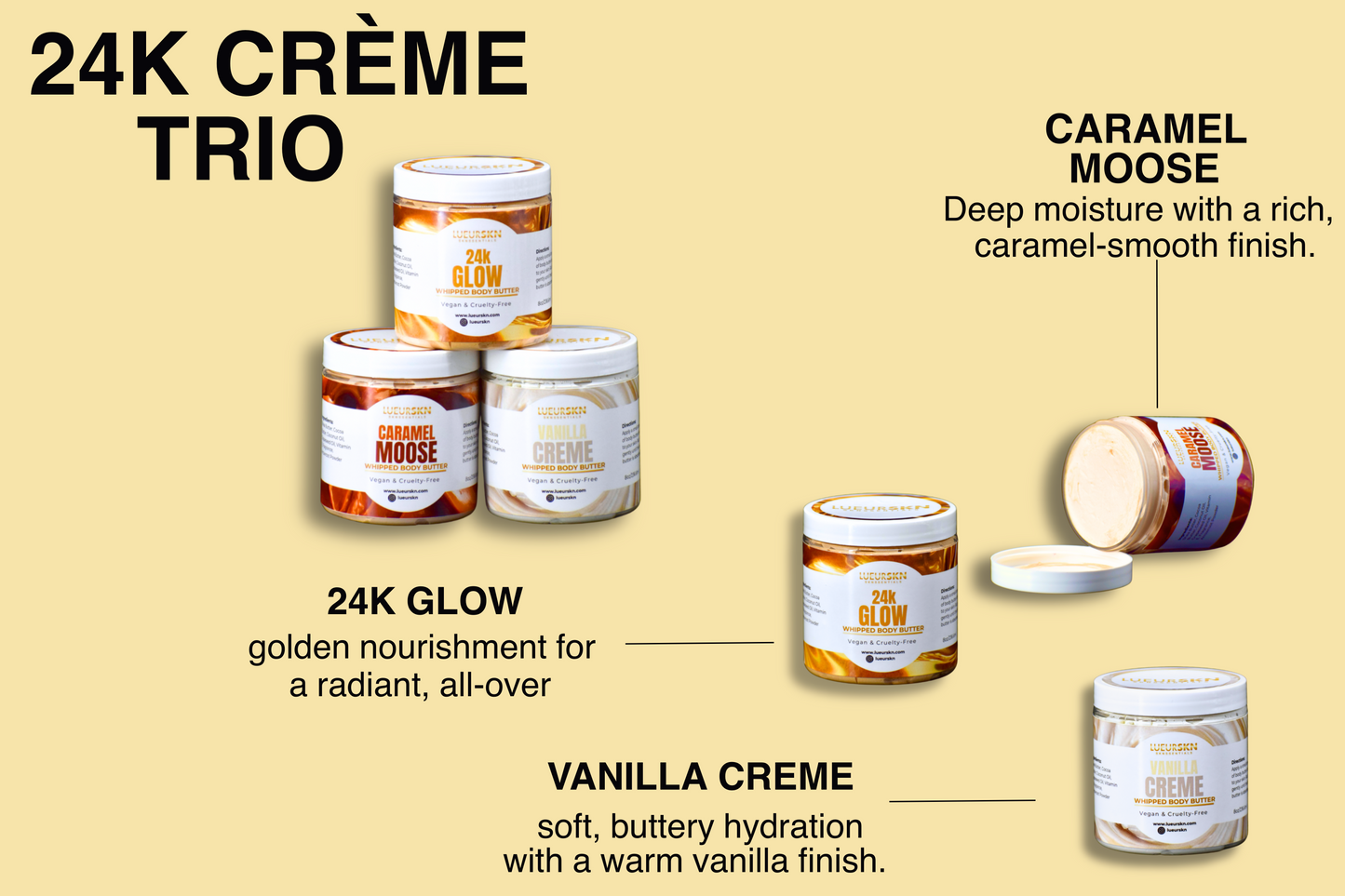 24k Caramel Creme Bundle